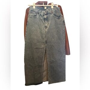 Universal Thread Classic Blue Denim Skirt- Size 10